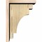 Ekena Millwork Mediterranean Rough Sawn Corbel w/Backplate, Douglas Fir, 8"W x 10"D x 14"H COR08X10X14MED01RDF - alternate 2